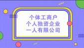 对比分析|个人独资公司和一人有限公司 